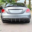 W205 4D AMG C63 carbon fiber rear diffuser
