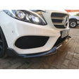 W205 AMG B-STYLE CARBON FIBER FRONT LIP