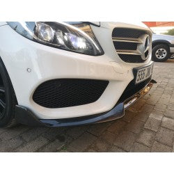 W205 AMG B-STYLE CARBON FIBER FRONT LIP