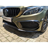 W205 15-18 AMG front bumper 6pcs canards