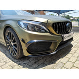 W205 15-18 AMG front bumper 6pcs canards