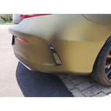 W205 AMG rear bumper canards