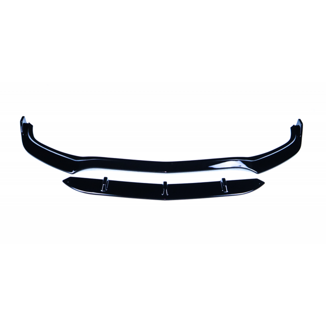 W205 C63 B-style gloss black front lip