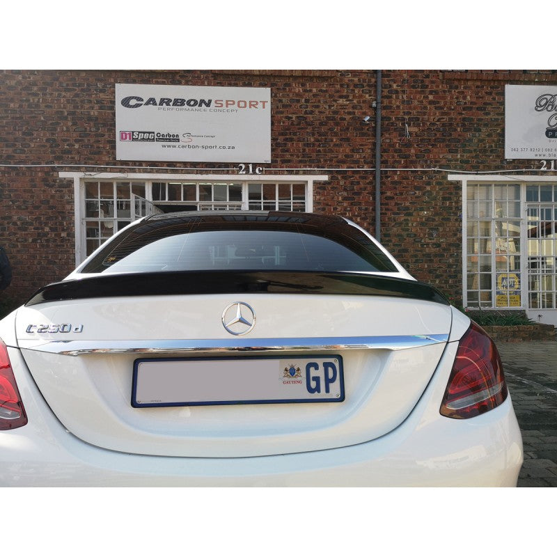 W205 C63 edition-1 style boot spoiler
