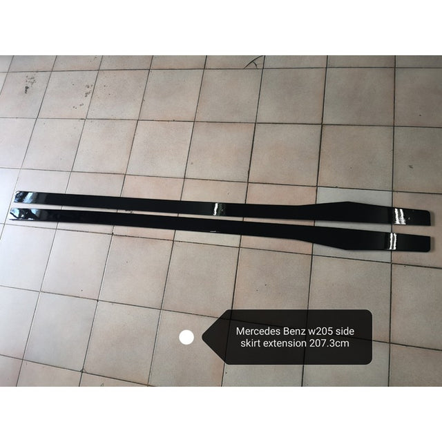 W205 PSM style side skirt extension