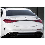 W206 C43 style boot spoiler