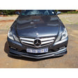 W207 AMG GH-style carbon fiber front lip