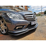 W207 AMG GH-style carbon fiber front lip