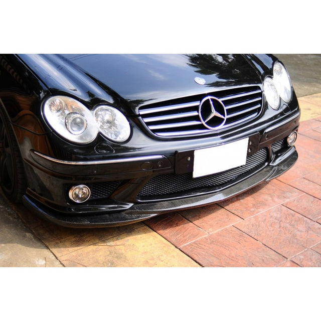 W209 CLK63 carbon fiber front lip