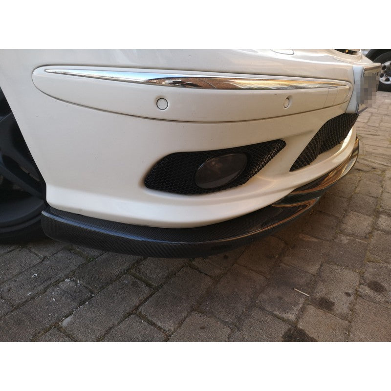 W211 E55 AMG CS-style carbon fiber front lip