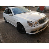 W211 E55 AMG CS-style carbon fiber front lip