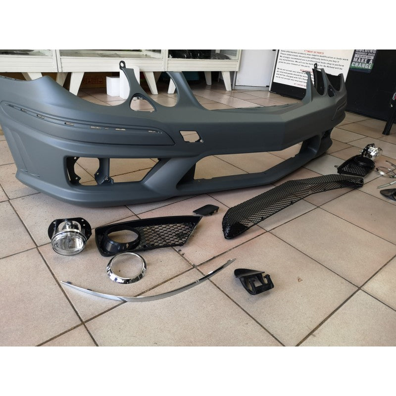 W211 E63-style front bumper w/foglamp