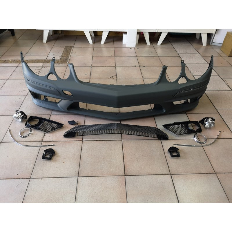 W211 E63-style front bumper w/foglamp