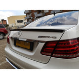 W212 AMG carbon fiber boot spoiler