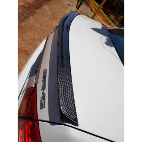 W212 AMG carbon fiber boot spoiler
