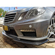 W212 E63 GH-style carbon fiber front lip