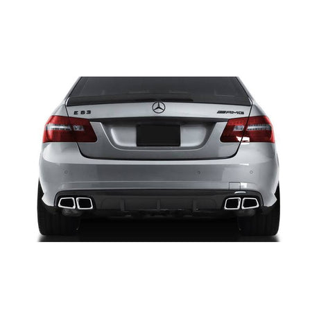 W212 E63 V style carbon fiber rear diffuser