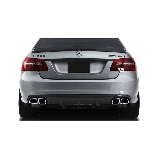 W212 E63 V style carbon fiber rear diffuser
