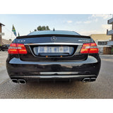 W212 E63 V style carbon fiber rear diffuser