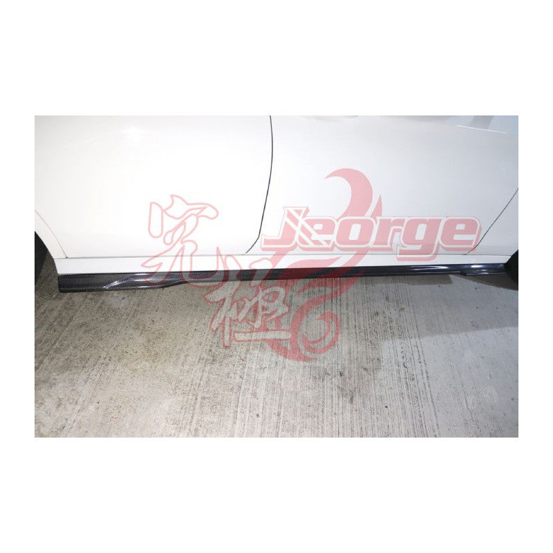 W213 AMG carbon fiber side skirts