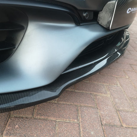 W213 E63 MX style carbon fiber front lip