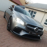 W213 E63 MX style carbon fiber front lip