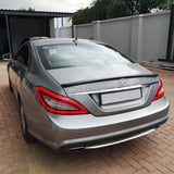 W218 AMG carbon fiber boot spoiler