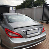 W218 AMG carbon fiber boot spoiler