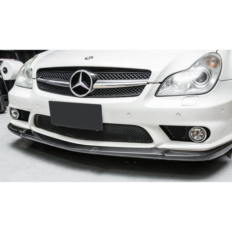 W219 AMG CS-style carbon fiber front lip