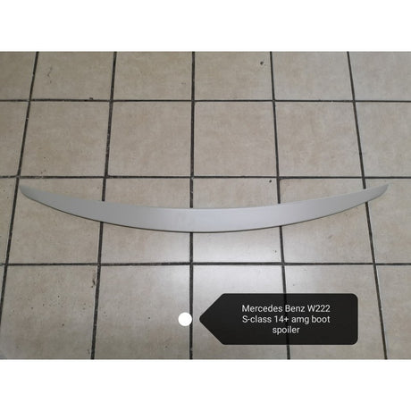 W222 S-Class 14+ AMG boot spoiler (ABS)