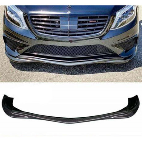 W222 S63 AMG 14-17 GH-style carbon fiber front lip