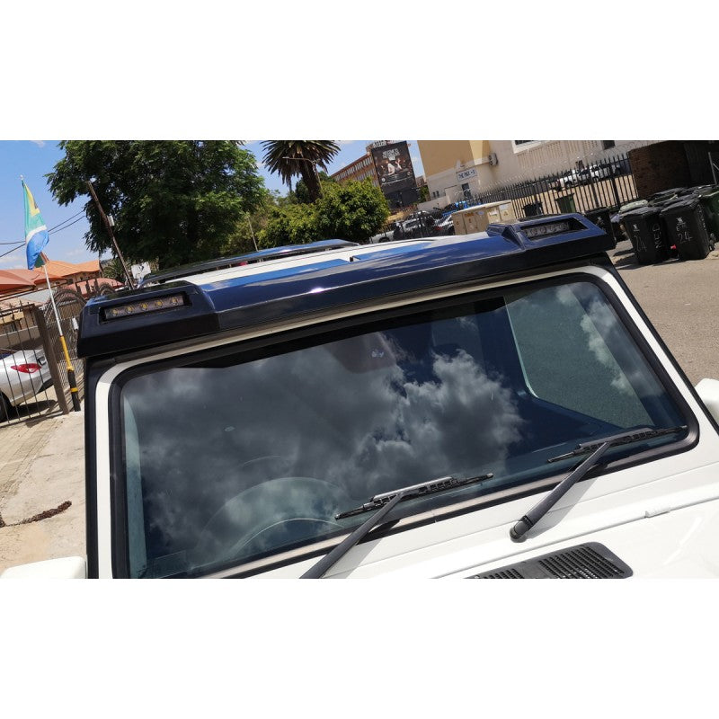 W463 90-17 B-style roof spoiler w/LED