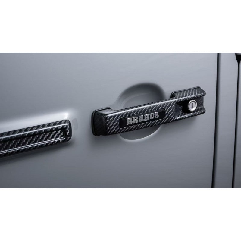 W463 carbon fiber door handle cover