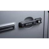 W463 carbon fiber door handle cover