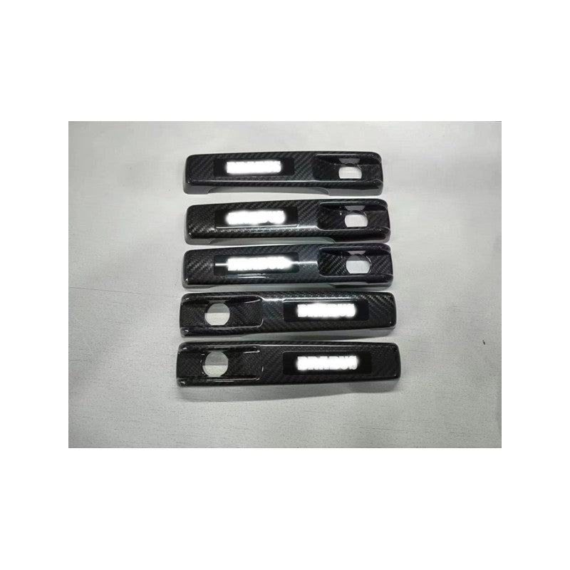 W463 carbon fiber door handle cover