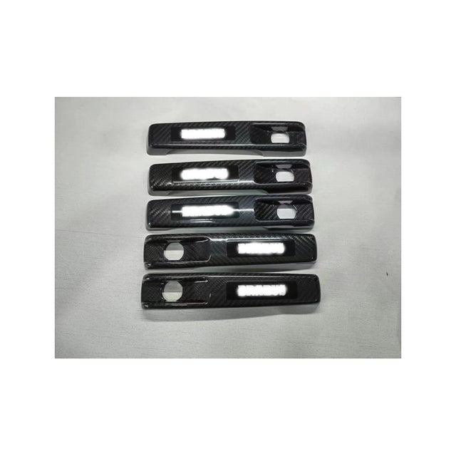 W463 carbon fiber door handle cover