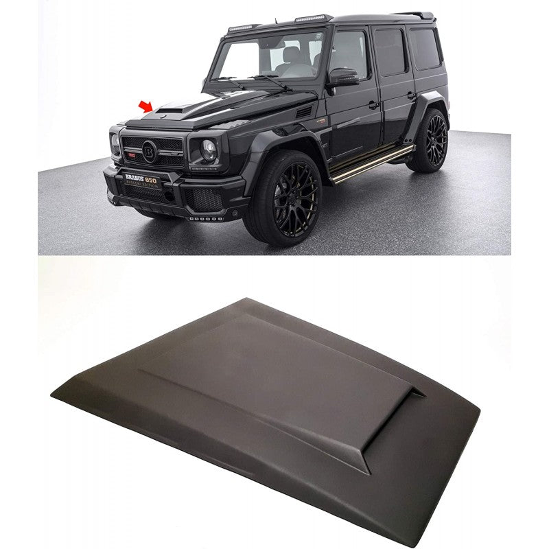 W463 B-style bonnet scoop