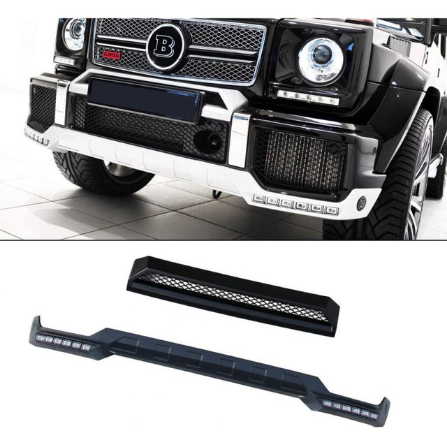 W463 90-17 G63 B-style front lip