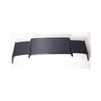 W464 B-style carbon fiber rear roof spoiler