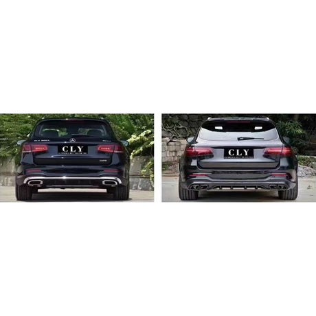 X253 20+ GLC63 SUV rear diffuser w/tailpipe