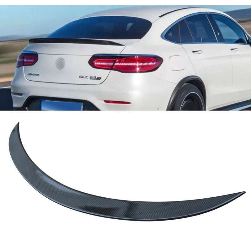 X253 GLC Coupe AMG style carbon fiber boot spoiler