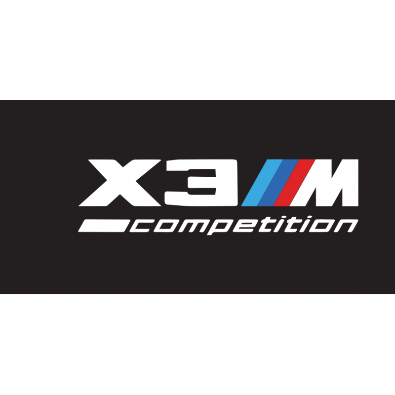 X3M welcome door light (upgrade glass lens)