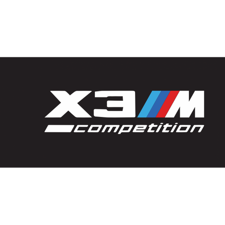 X3M welcome door light (upgrade glass lens)