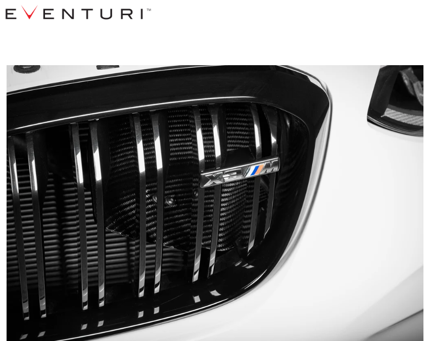 Eventuri BMW F97 X3M / F98 X4M Black Carbon Intake System